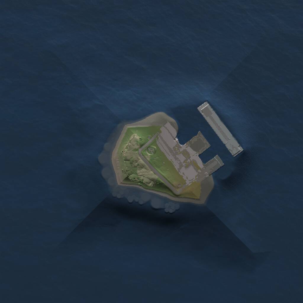 Rust Map: Procedural Map, Size: 1000, Seed: 102, 2 Monuments