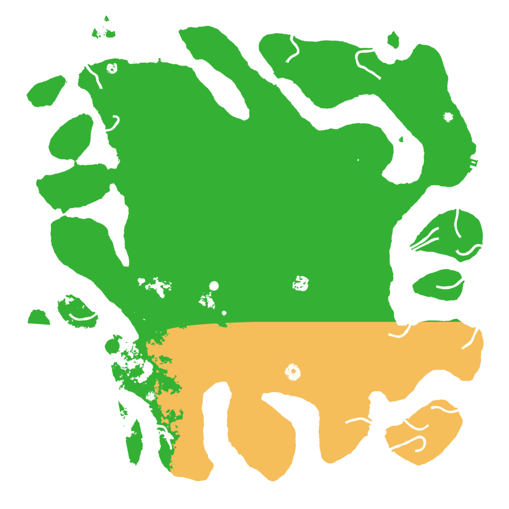 Biome Rust Map: Procedural Map, Size: 4800, Seed: 264109866