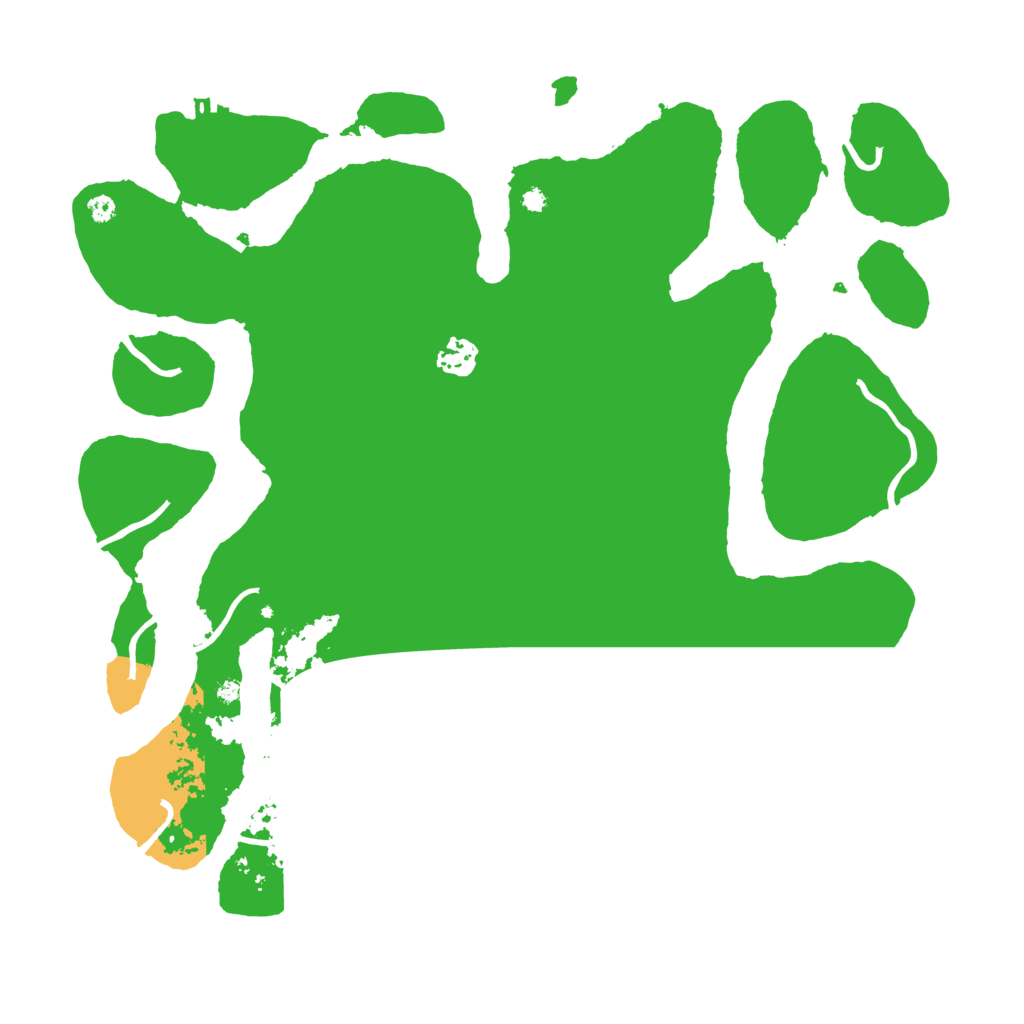 Biome Rust Map: Procedural Map, Size: 3900, Seed: 89764