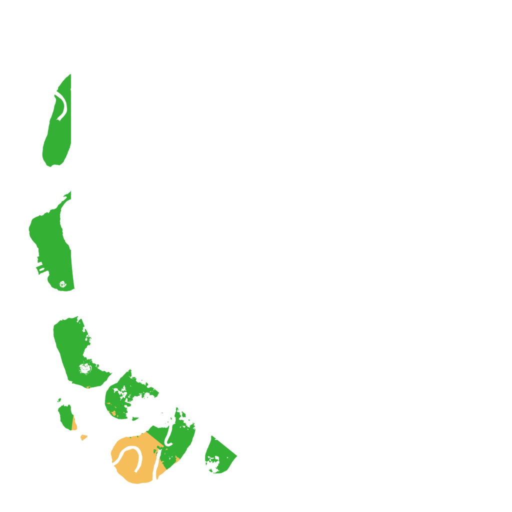 Biome Rust Map: Procedural Map, Size: 4000, Seed: 1588187702