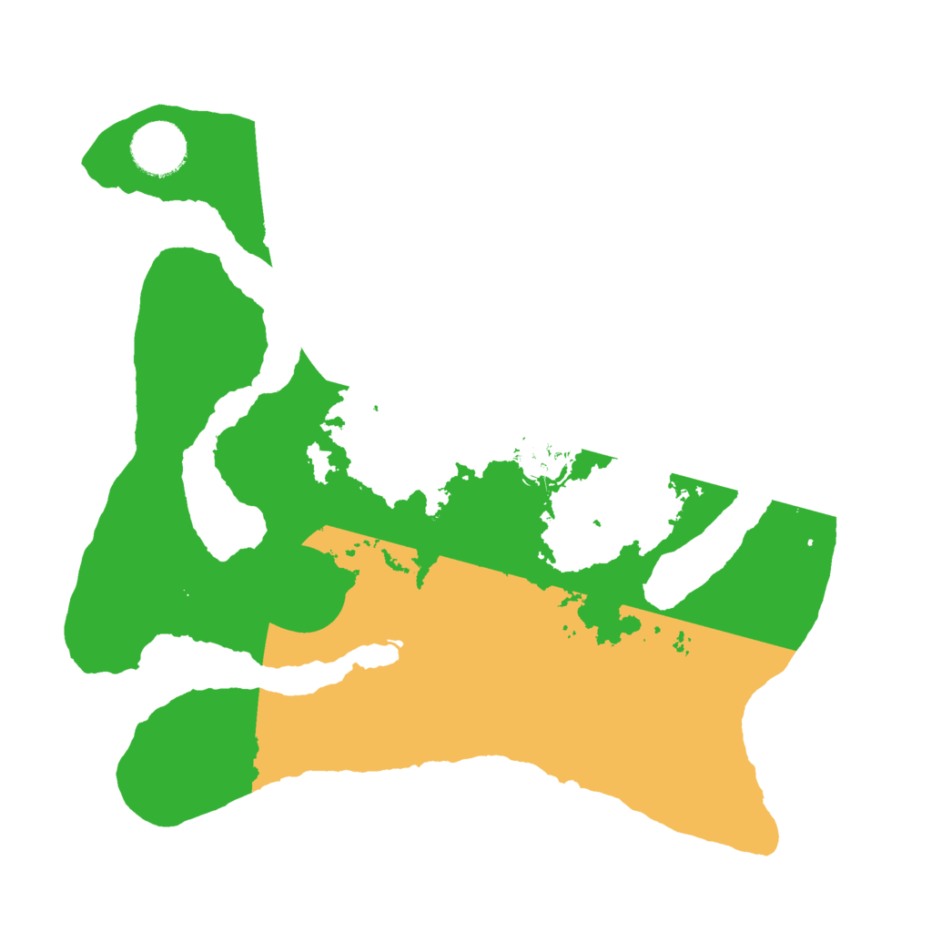 Biome Rust Map: Barren, Size: 3000, Seed: 492507