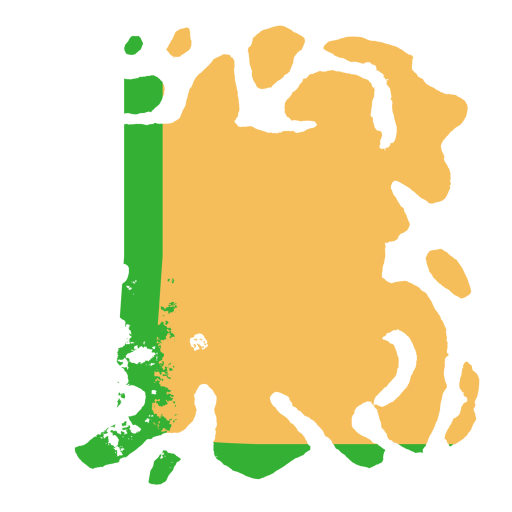 Biome Rust Map: Barren, Size: 4500, Seed: 41211