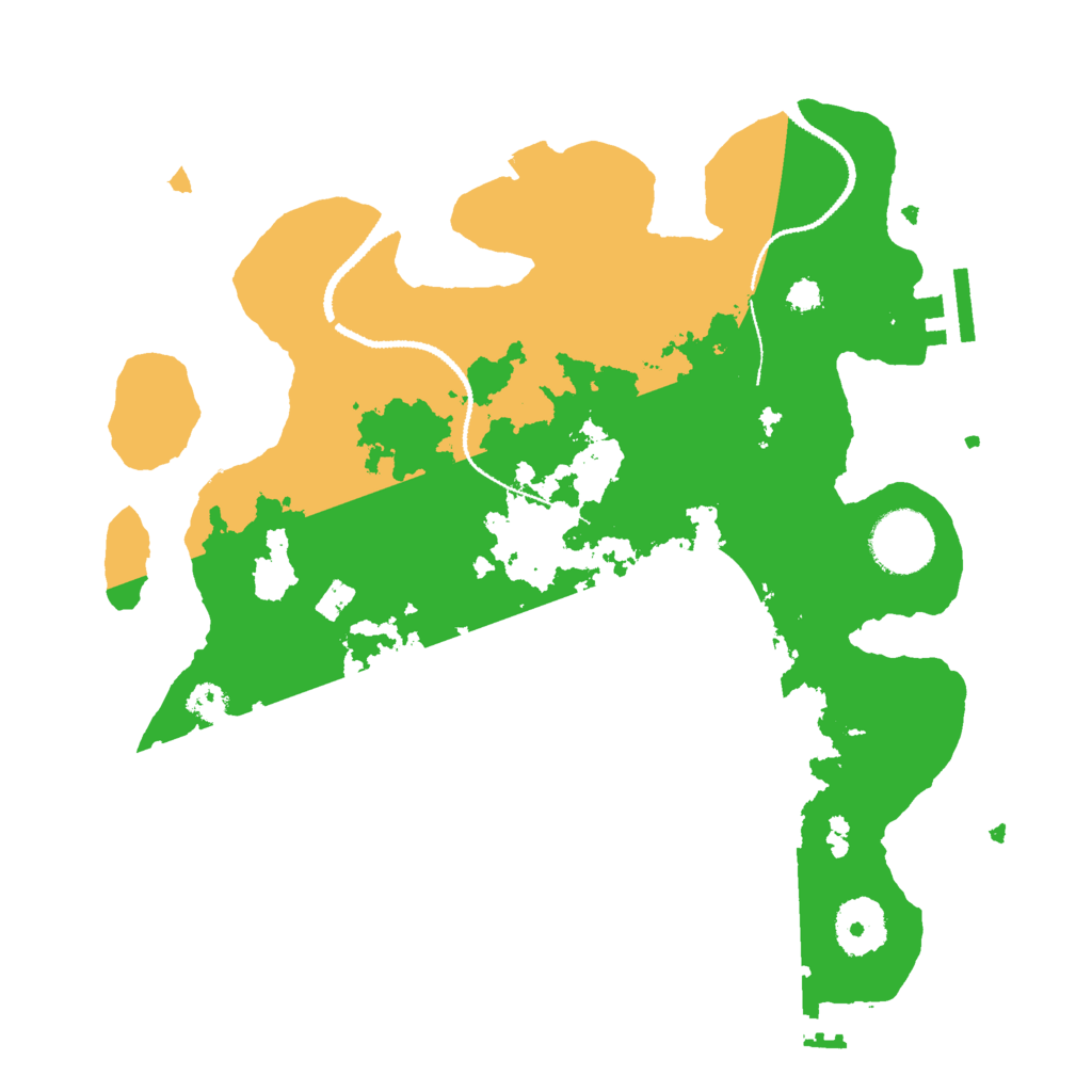 Biome Rust Map: Procedural Map, Size: 3000, Seed: 608169
