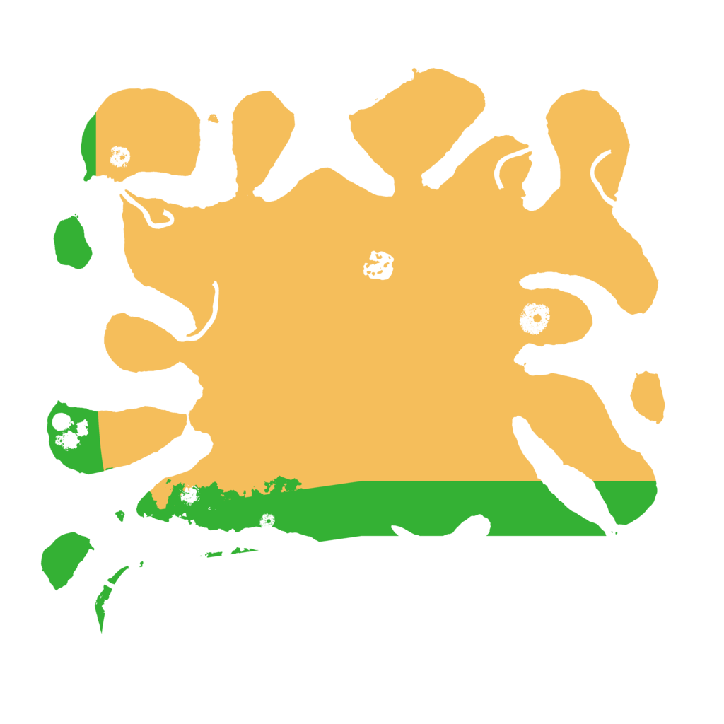 Biome Rust Map: Procedural Map, Size: 3600, Seed: 34053928