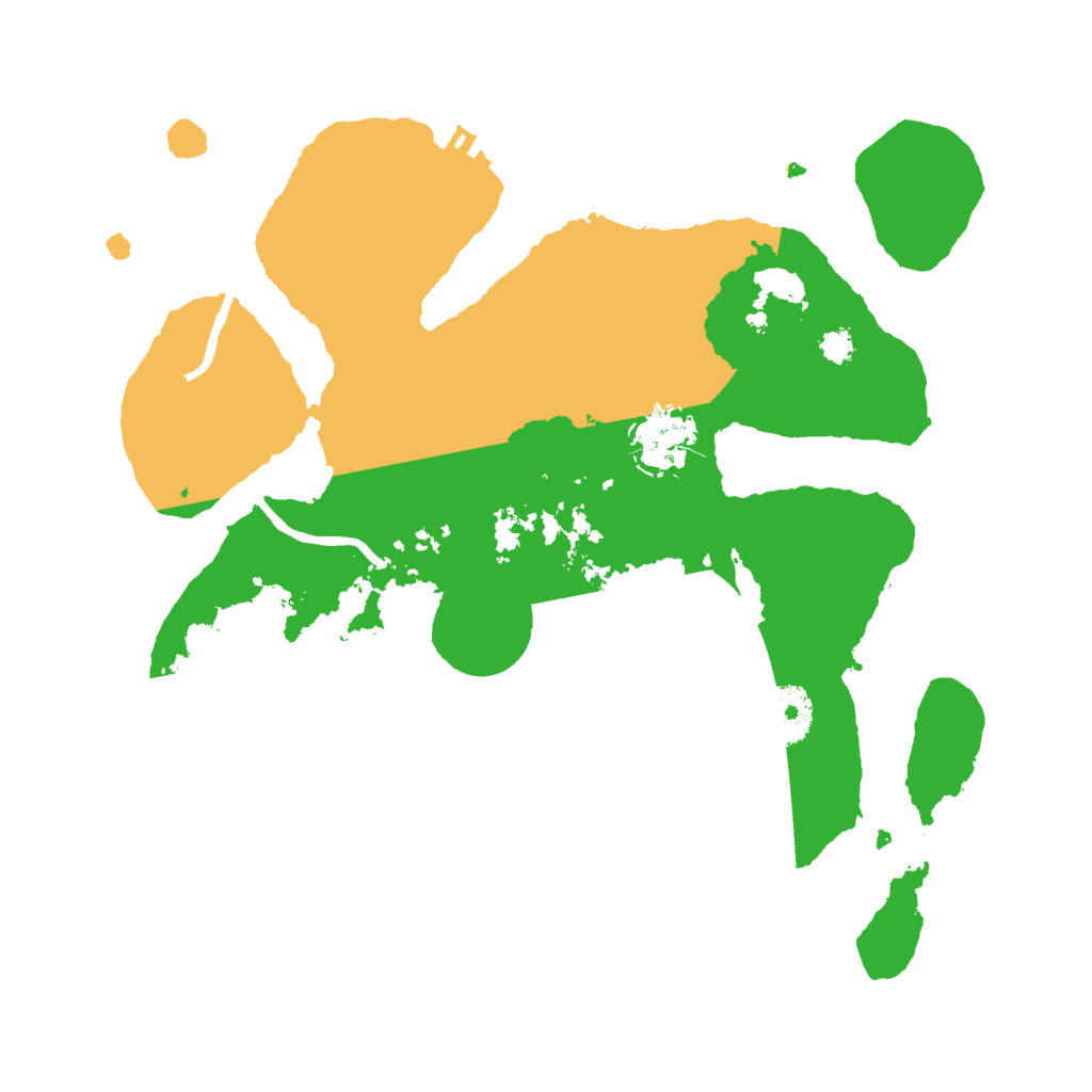 Biome Rust Map: Procedural Map, Size: 3000, Seed: 430562