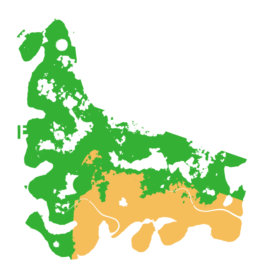 Biome Rust Map: Procedural Map, Size: 4000, Seed: 914084454