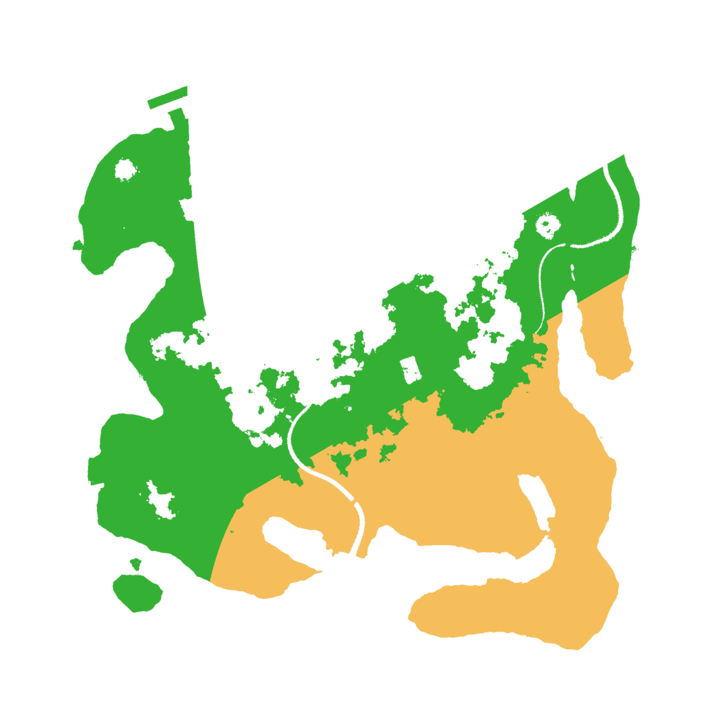 Biome Rust Map: Procedural Map, Size: 3000, Seed: 173427406