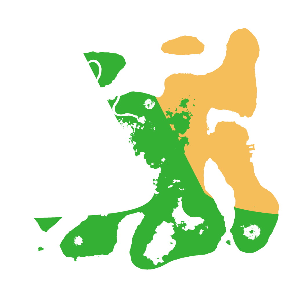 Biome Rust Map: Procedural Map, Size: 3000, Seed: 705732334