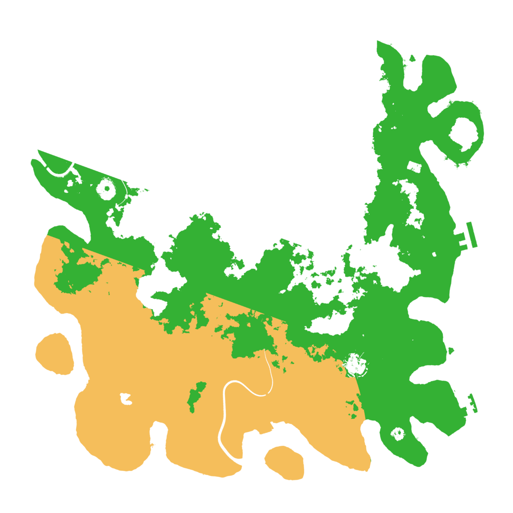Biome Rust Map: Procedural Map, Size: 4000, Seed: 1624948
