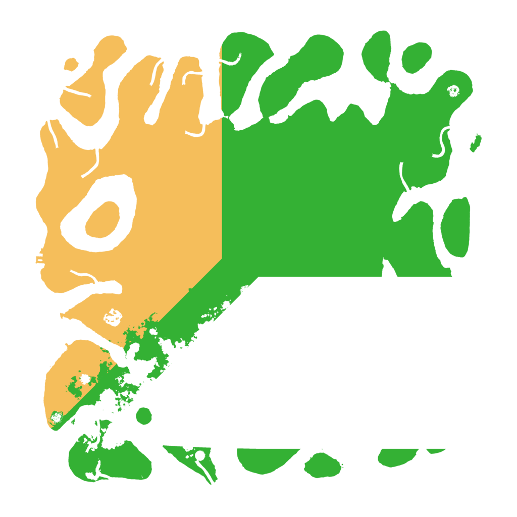 Biome Rust Map: Procedural Map, Size: 4500, Seed: 101887098