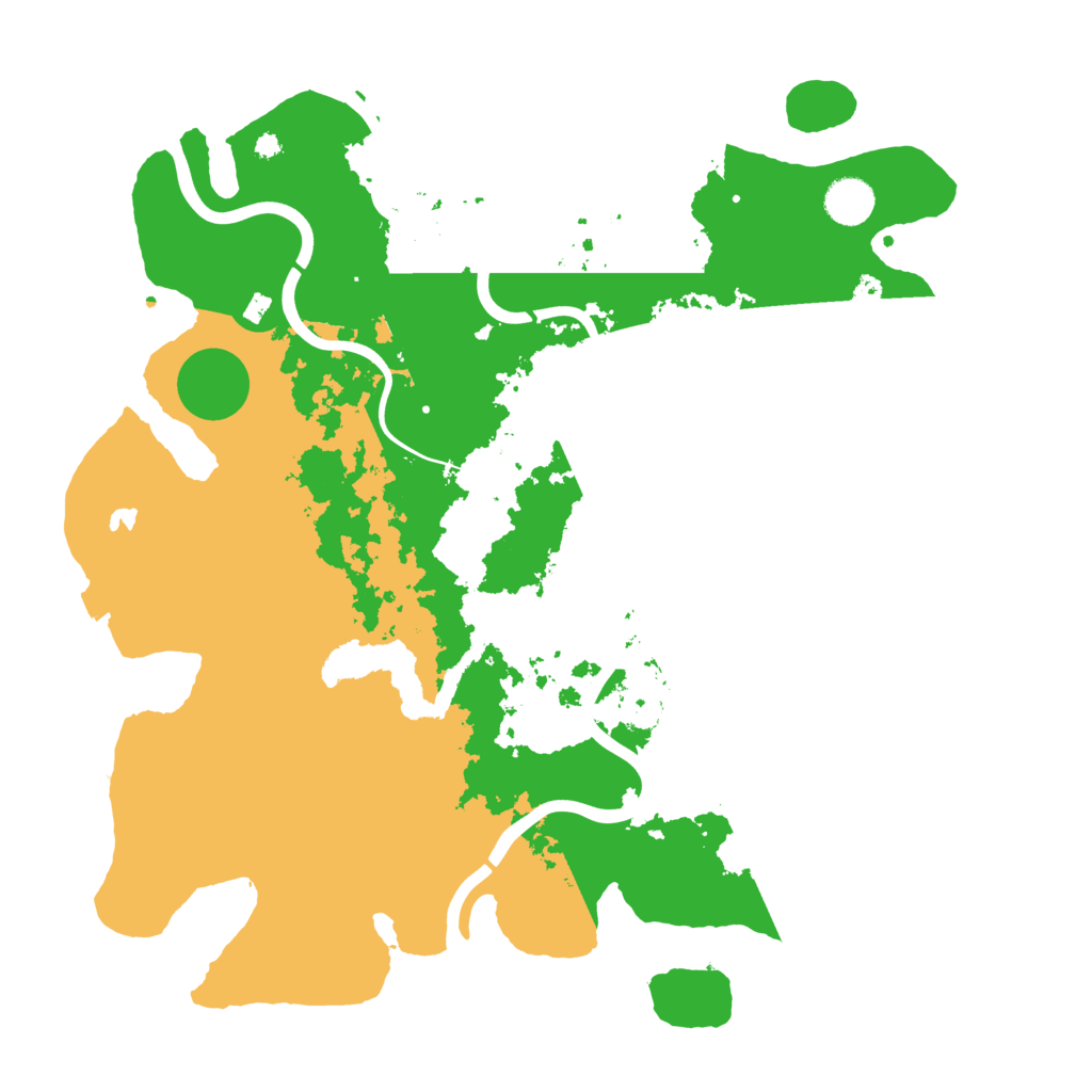 Biome Rust Map: Procedural Map, Size: 4000, Seed: 19970