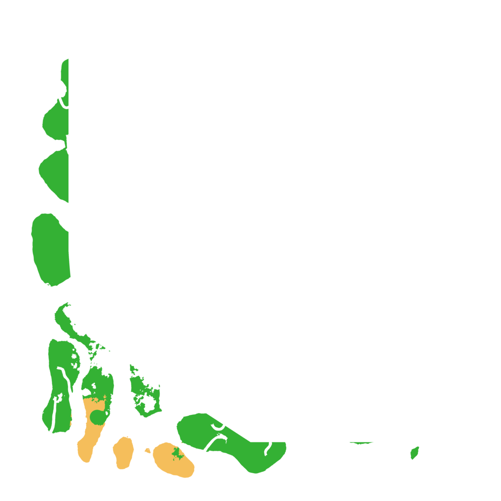 Biome Rust Map: Procedural Map, Size: 4500, Seed: 1574928356