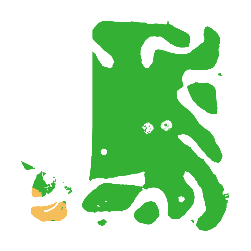 Biome Rust Map: Procedural Map, Size: 3500, Seed: 168497154