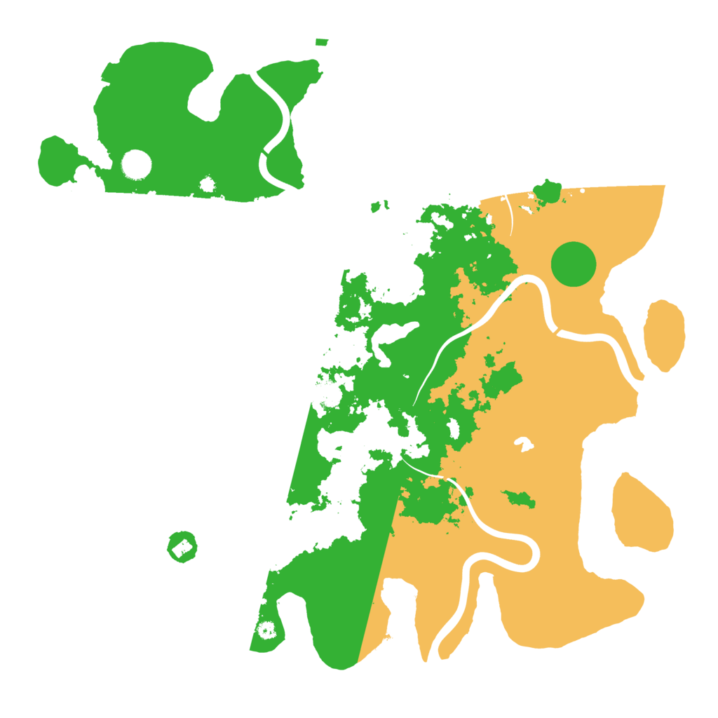 Biome Rust Map: Procedural Map, Size: 4200, Seed: 1123005656