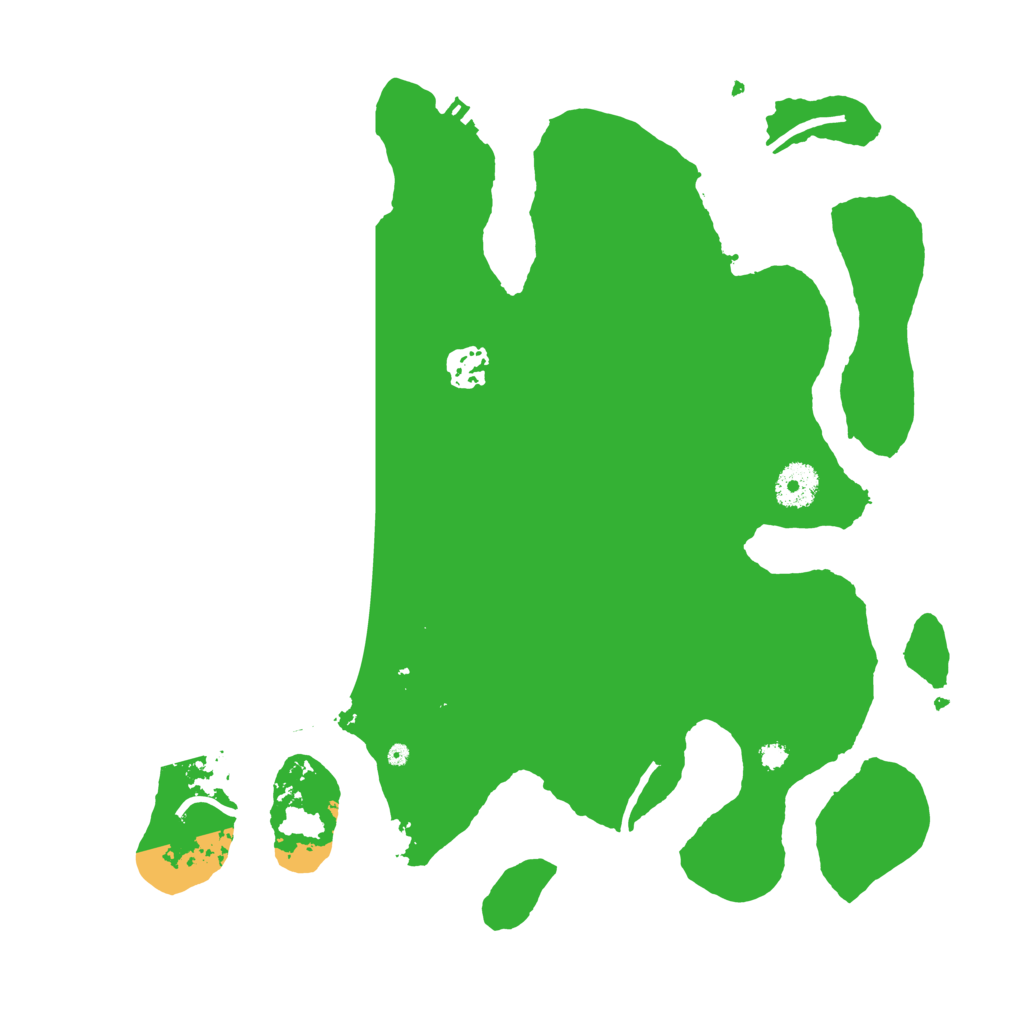 Biome Rust Map: Procedural Map, Size: 3500, Seed: 1132850607