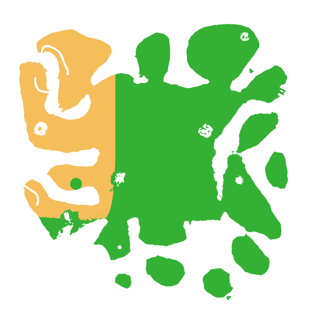 Biome Rust Map: Procedural Map, Size: 3500, Seed: 1740348610