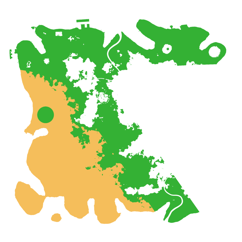 Biome Rust Map: Procedural Map, Size: 3850, Seed: 795327279