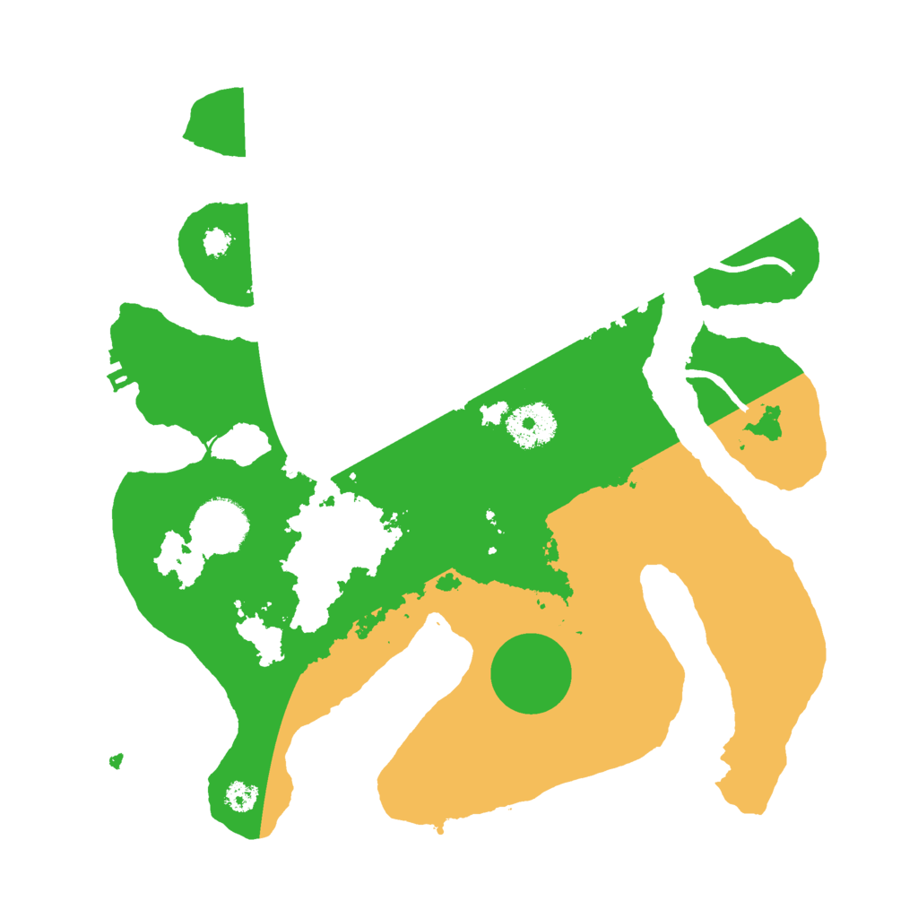 Biome Rust Map: Procedural Map, Size: 3000, Seed: 877466703