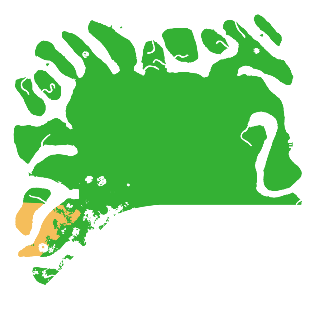 Biome Rust Map: Procedural Map, Size: 5000, Seed: 49052398