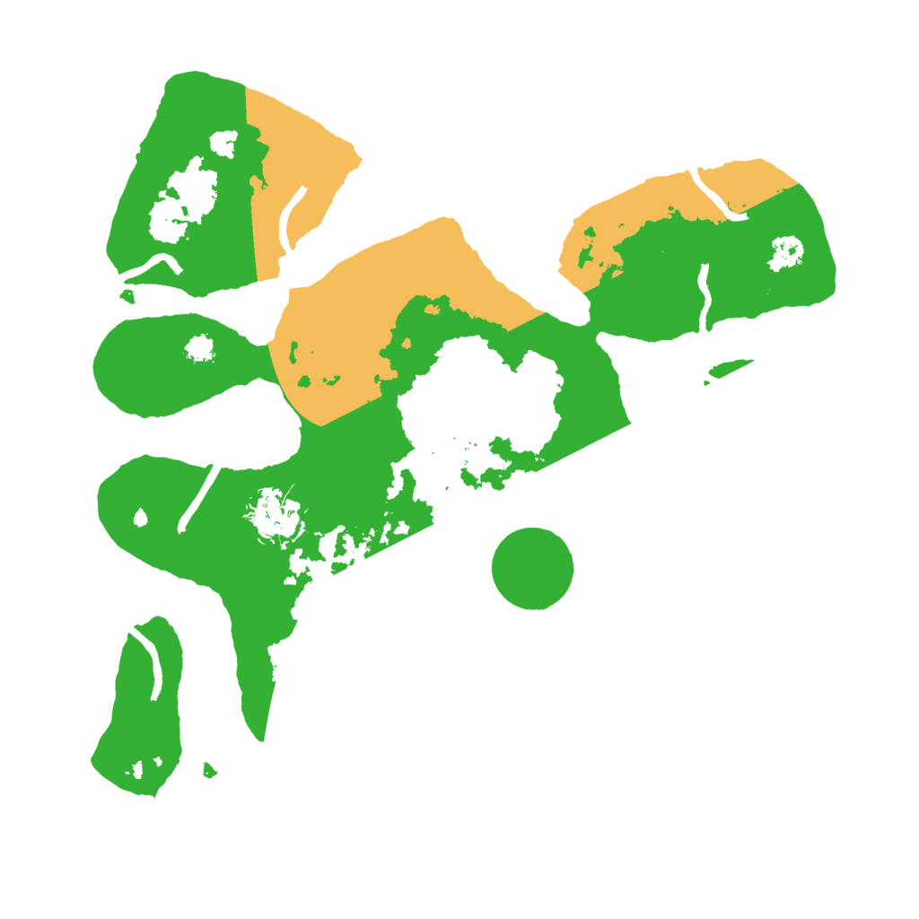 Biome Rust Map: Procedural Map, Size: 3000, Seed: 141312