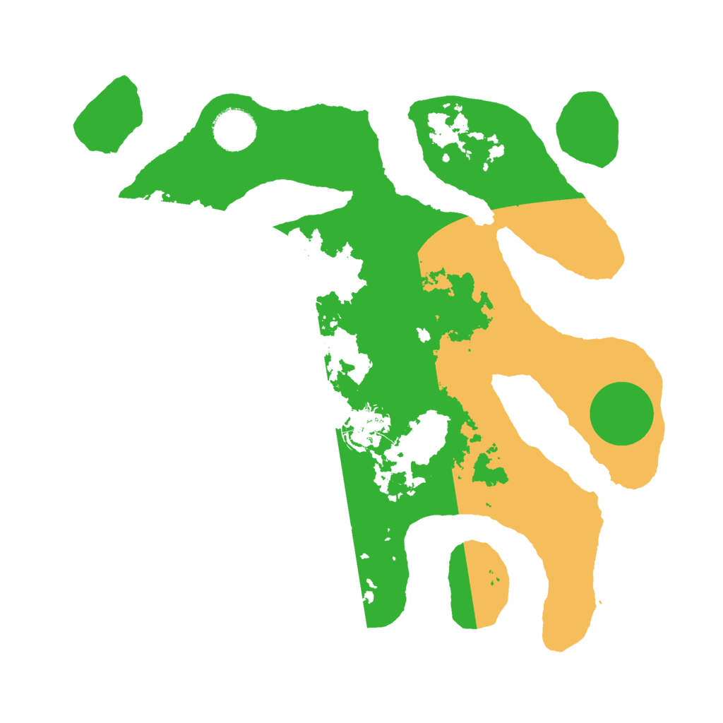 Biome Rust Map: Barren, Size: 3000, Seed: 944013