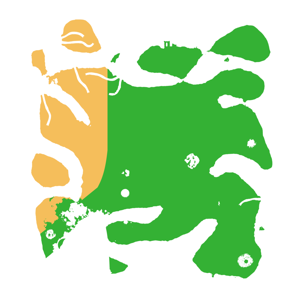 Biome Rust Map: Procedural Map, Size: 3200, Seed: 1925420379