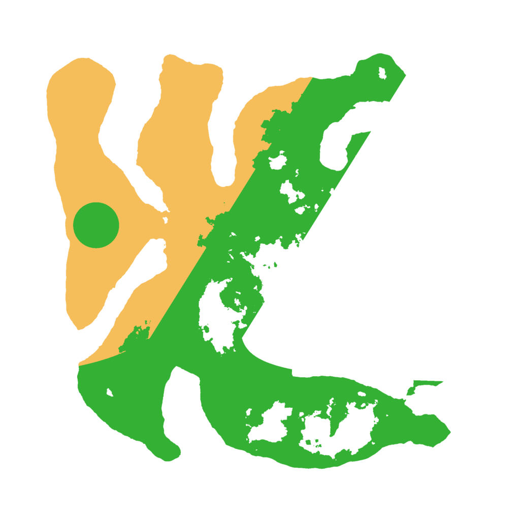 Biome Rust Map: Barren, Size: 3000, Seed: 799182