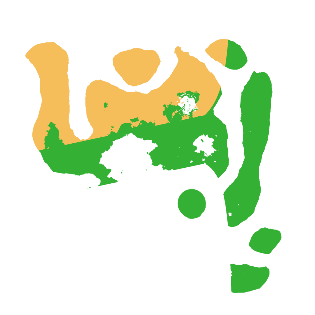 Biome Rust Map: Barren, Size: 3000, Seed: 194532