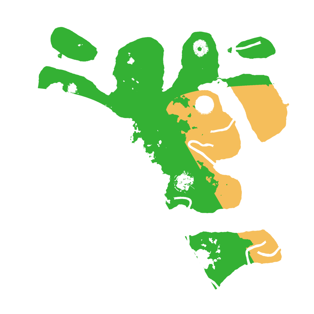 Biome Rust Map: Procedural Map, Size: 3000, Seed: 312200677