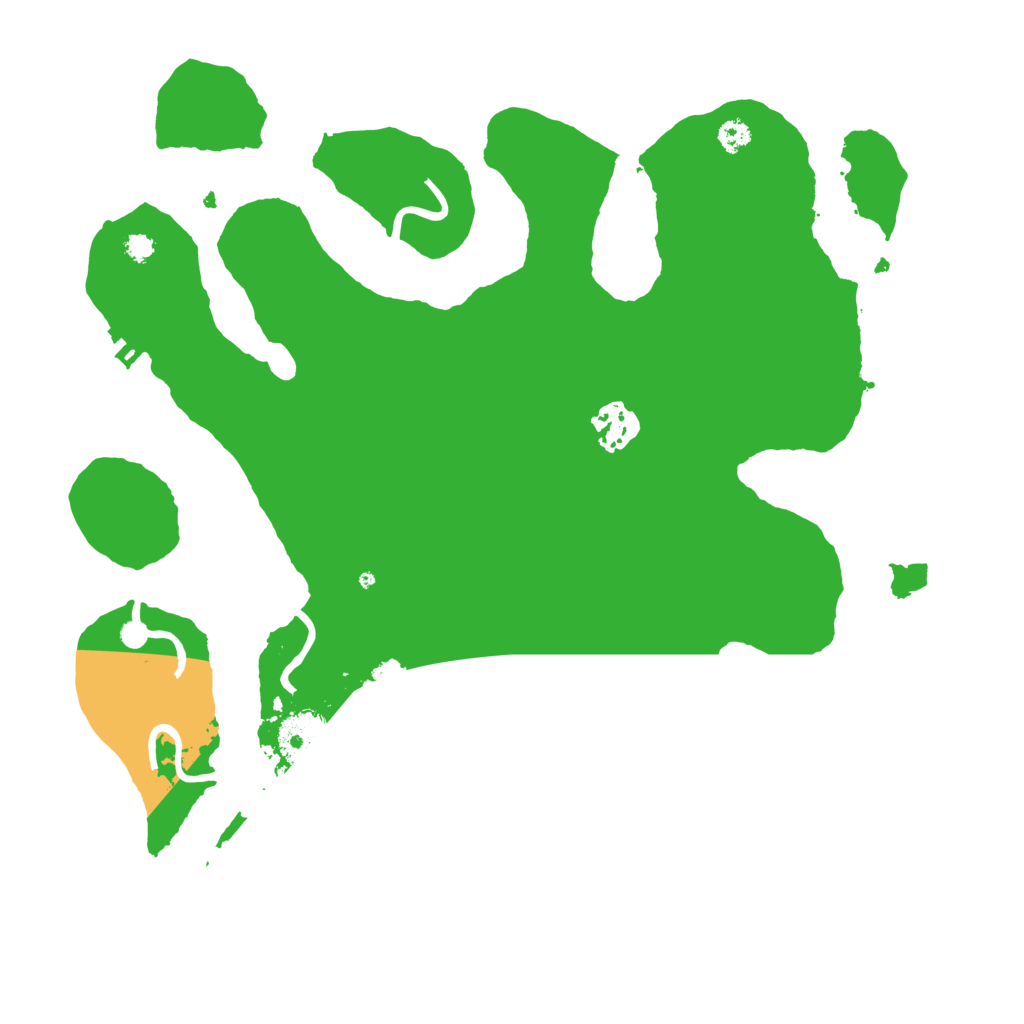 Biome Rust Map: Procedural Map, Size: 3267, Seed: 69420