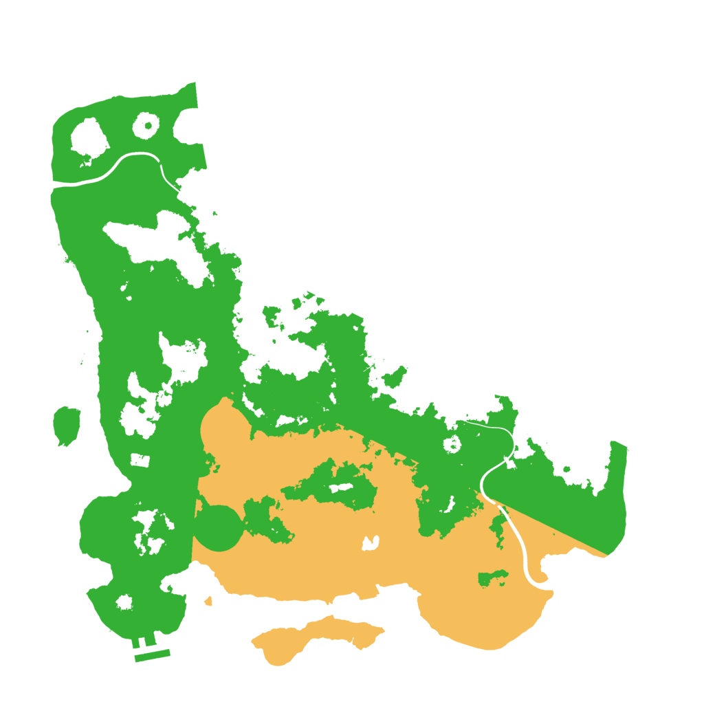Biome Rust Map: Procedural Map, Size: 4000, Seed: 272952771
