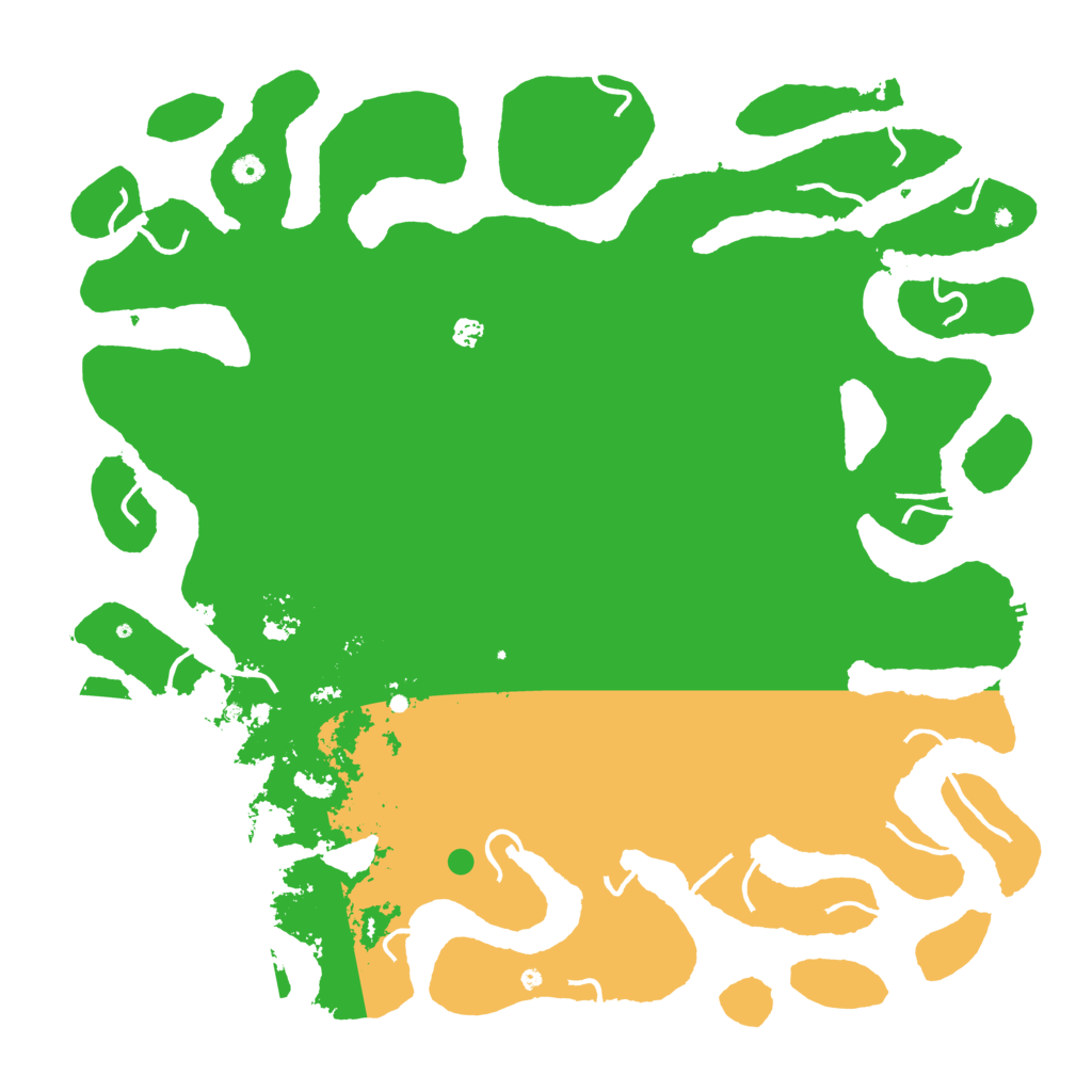 Biome Rust Map: Procedural Map, Size: 5500, Seed: 7273500