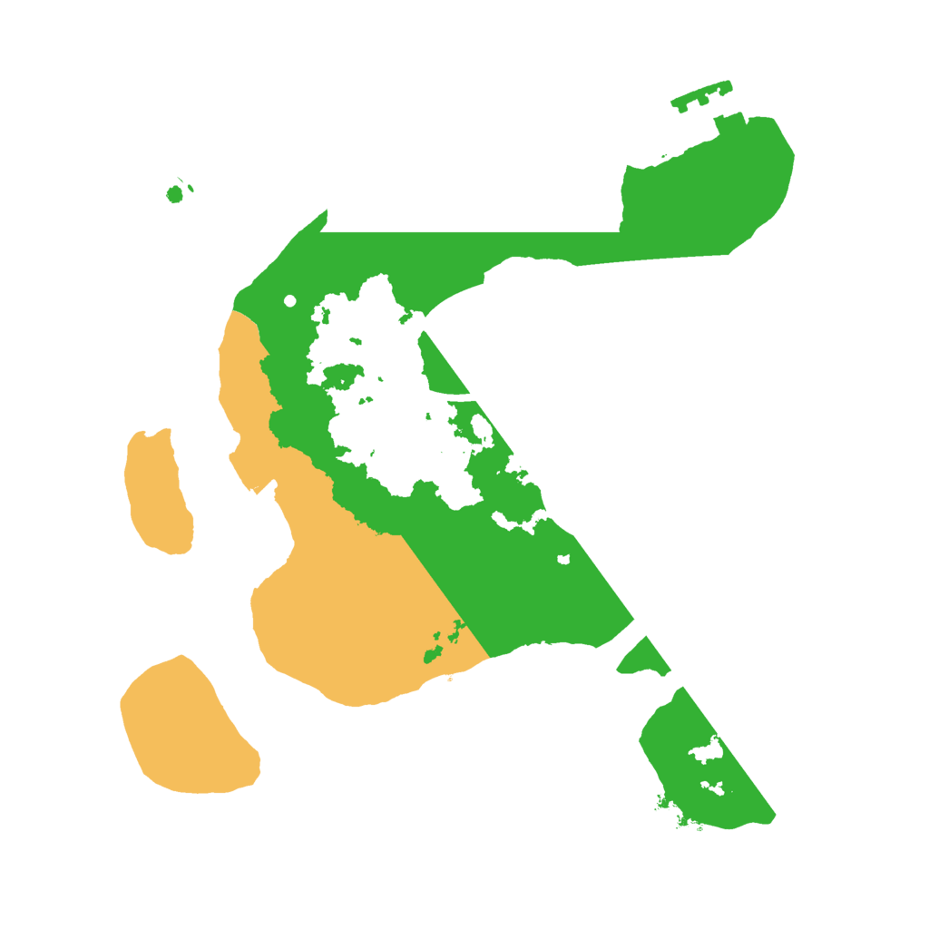 Biome Rust Map: Procedural Map, Size: 2250, Seed: 65445645