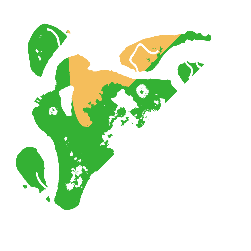 Biome Rust Map: Procedural Map, Size: 3000, Seed: 1680819880