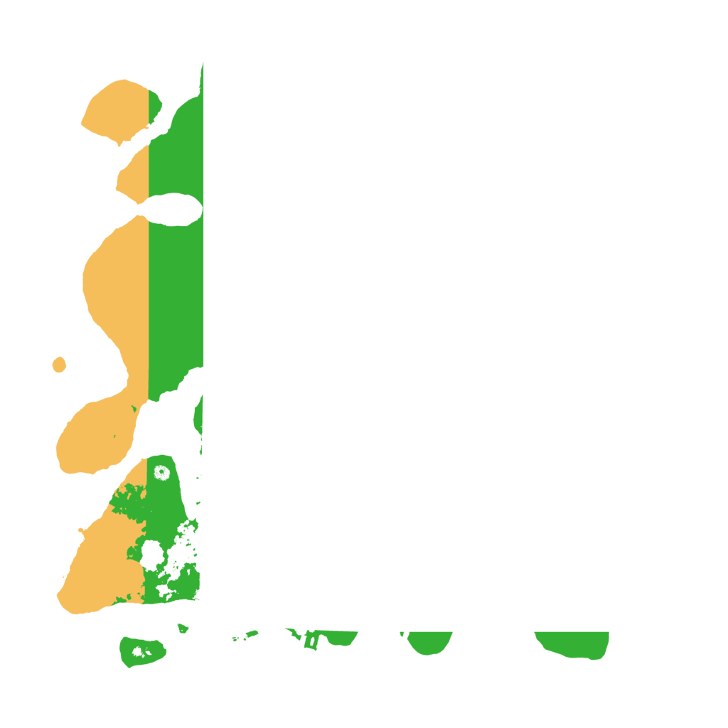 Biome Rust Map: Procedural Map, Size: 3500, Seed: 10454622
