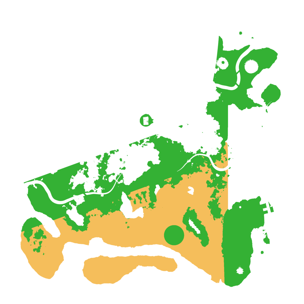 Biome Rust Map: Procedural Map, Size: 4000, Seed: 3245654