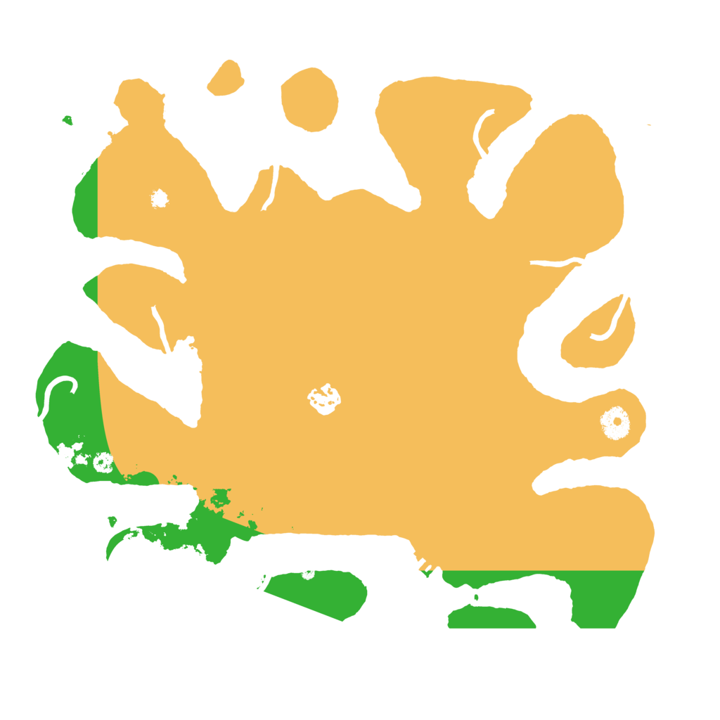 Biome Rust Map: Procedural Map, Size: 3550, Seed: 501280