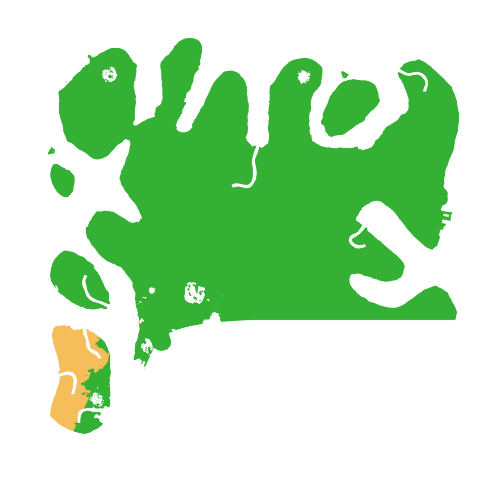 Biome Rust Map: Procedural Map, Size: 3500, Seed: 6823456