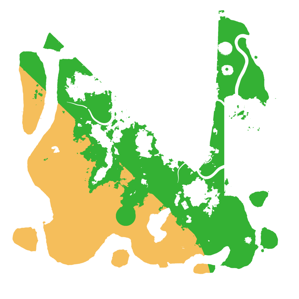 Biome Rust Map: Procedural Map, Size: 4000, Seed: 1289137792