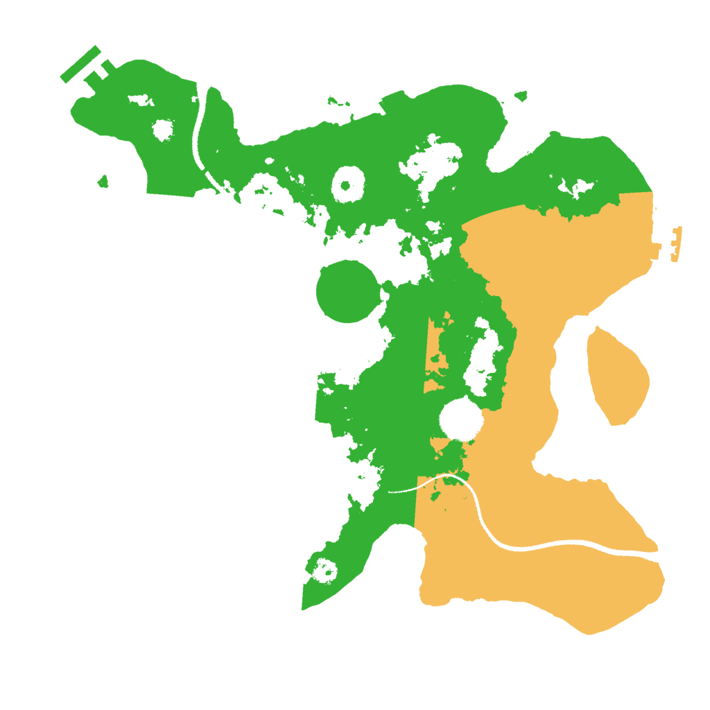 Biome Rust Map: Procedural Map, Size: 3000, Seed: 341403402