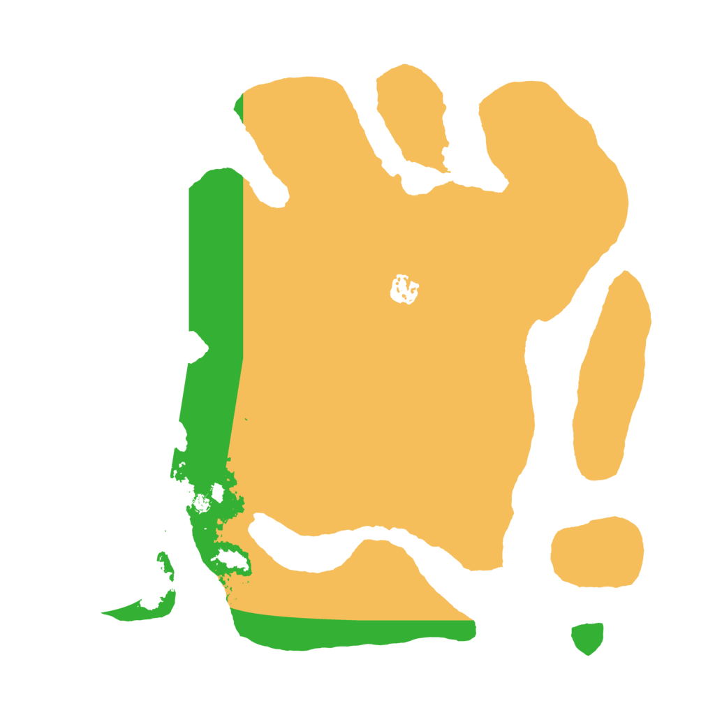 Biome Rust Map: Barren, Size: 3700, Seed: 844921004