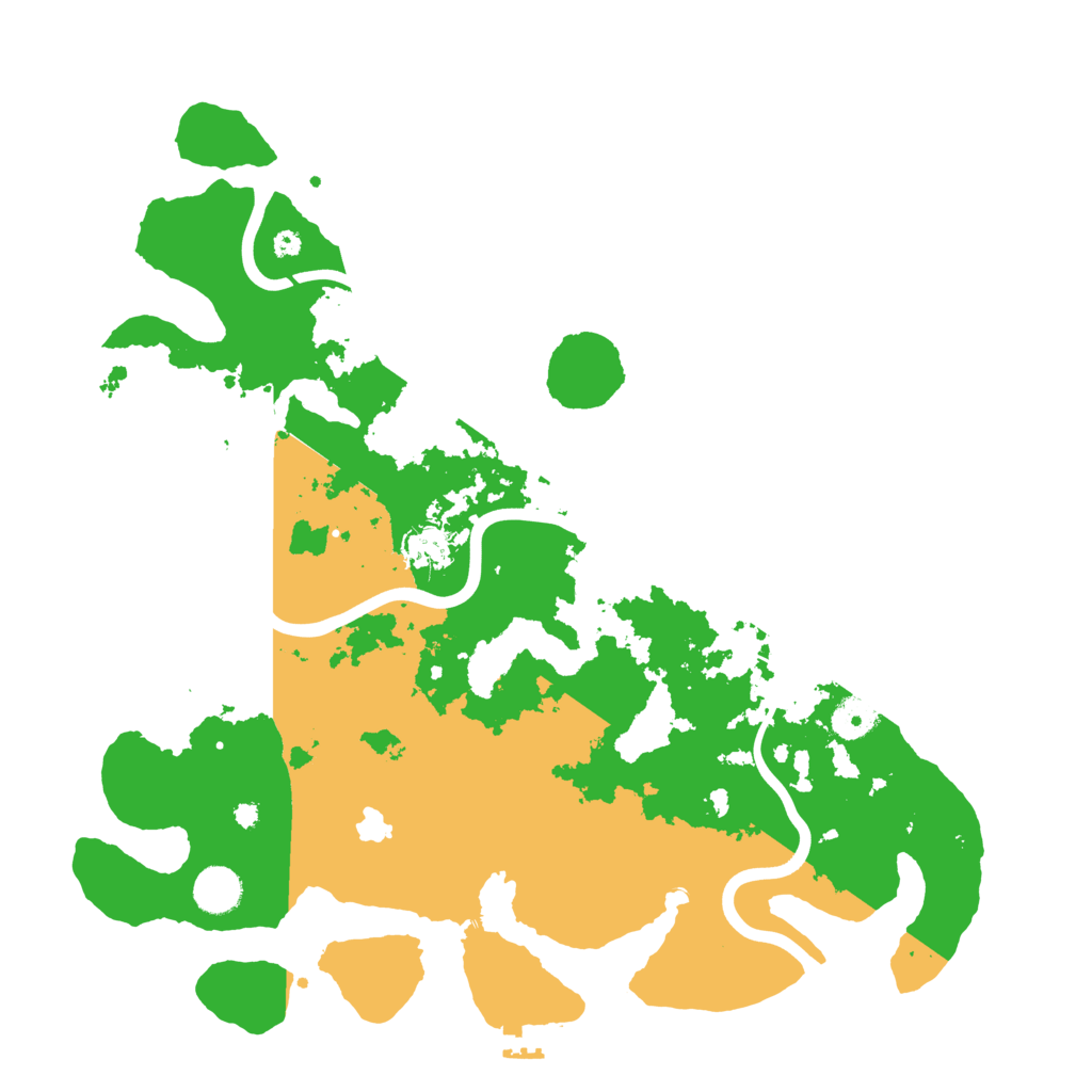 Biome Rust Map: Procedural Map, Size: 4000, Seed: 46588511