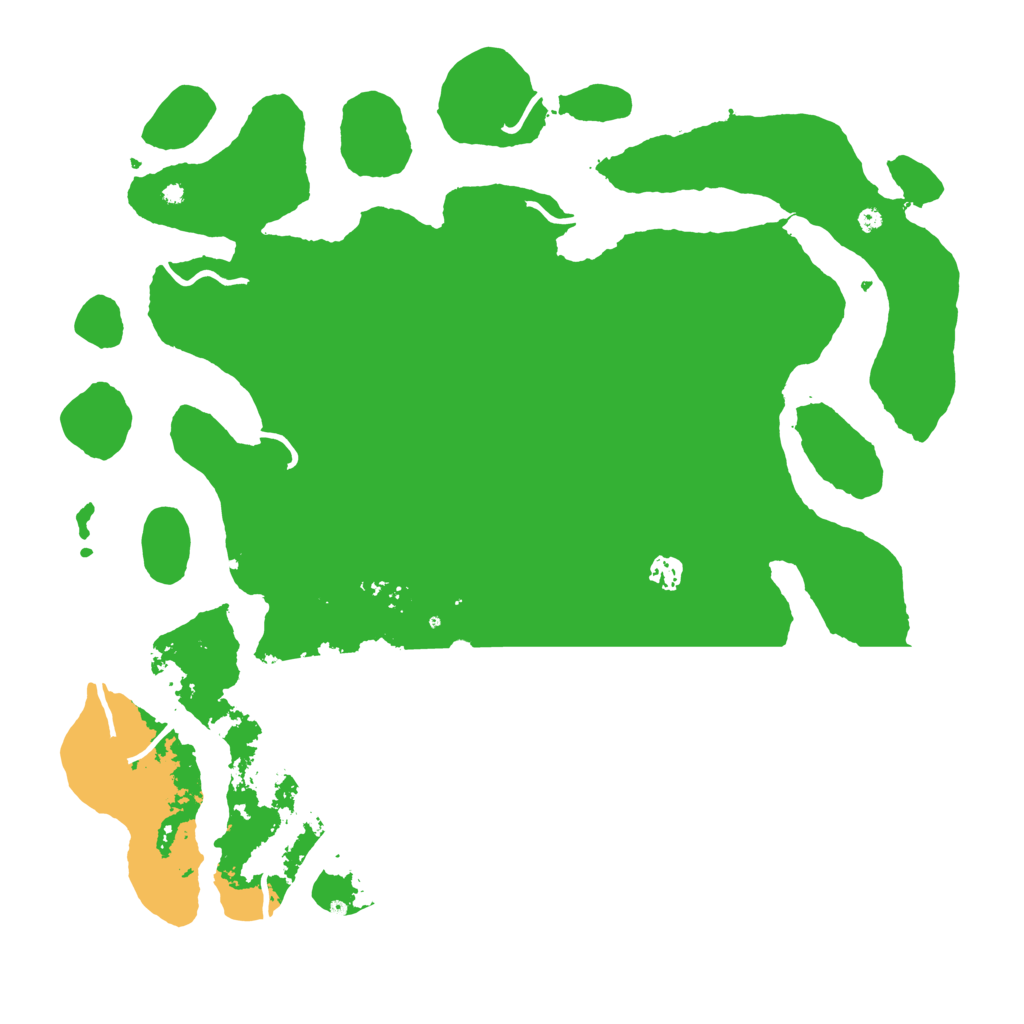 Biome Rust Map: Procedural Map, Size: 4500, Seed: 1528353009