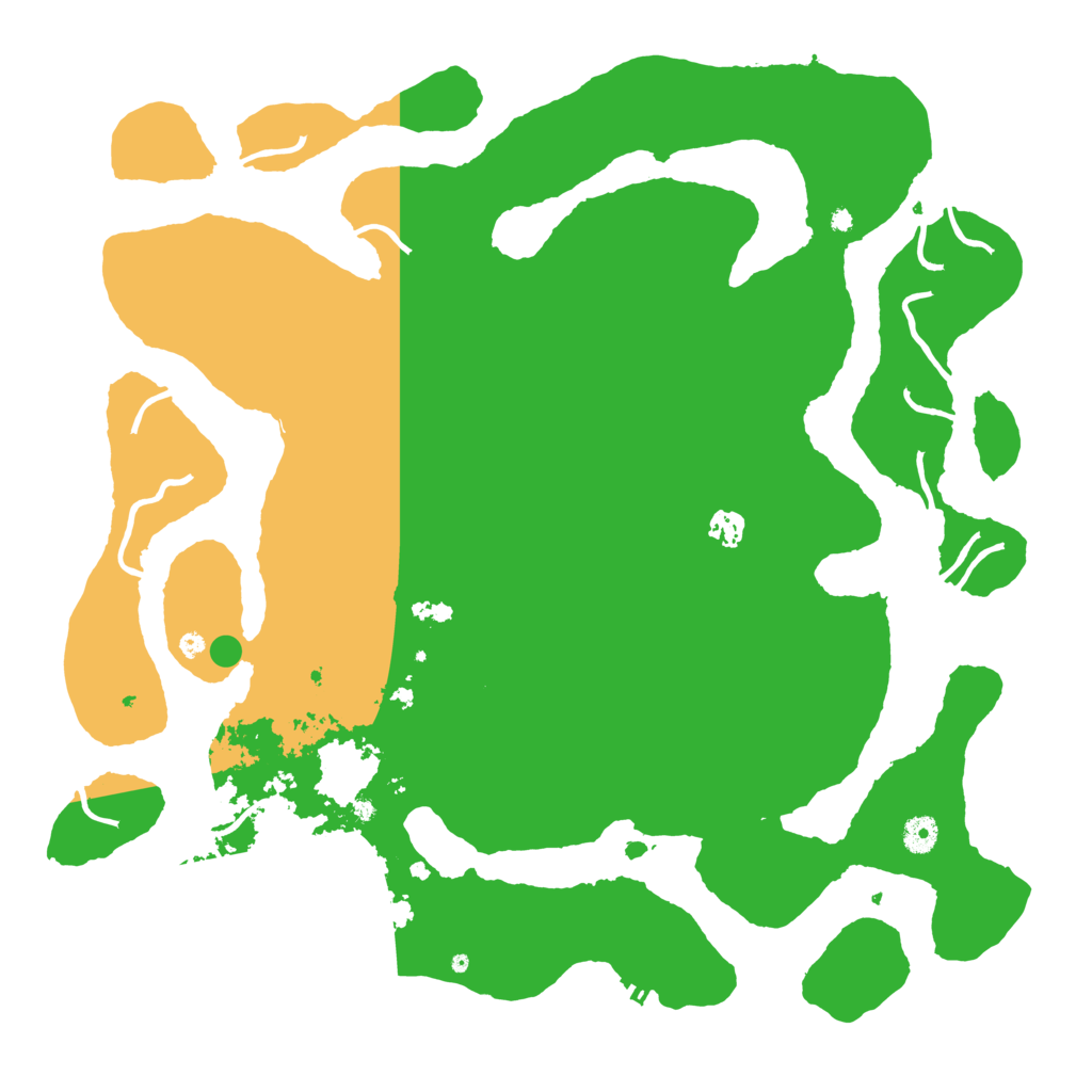 Biome Rust Map: Procedural Map, Size: 4500, Seed: 995620582