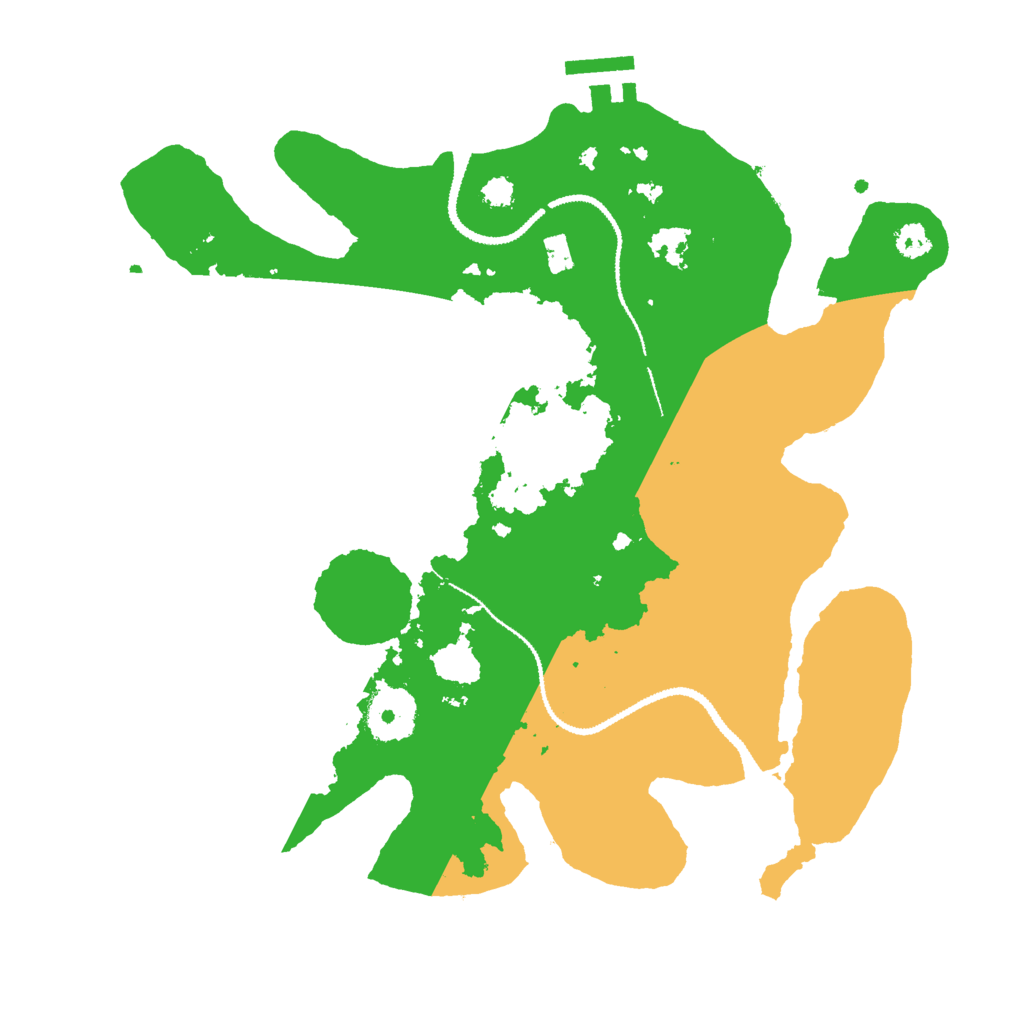 Biome Rust Map: Procedural Map, Size: 3000, Seed: 1767028178