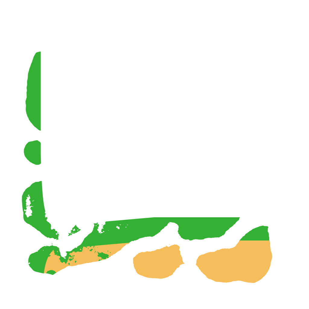 Biome Rust Map: Barren, Size: 3500, Seed: 161540429