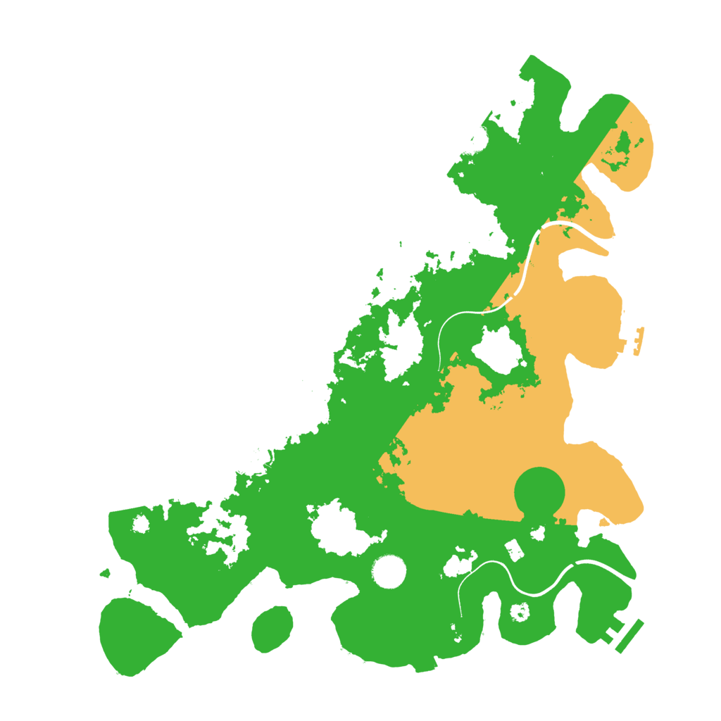 Biome Rust Map: Procedural Map, Size: 3750, Seed: 989889898