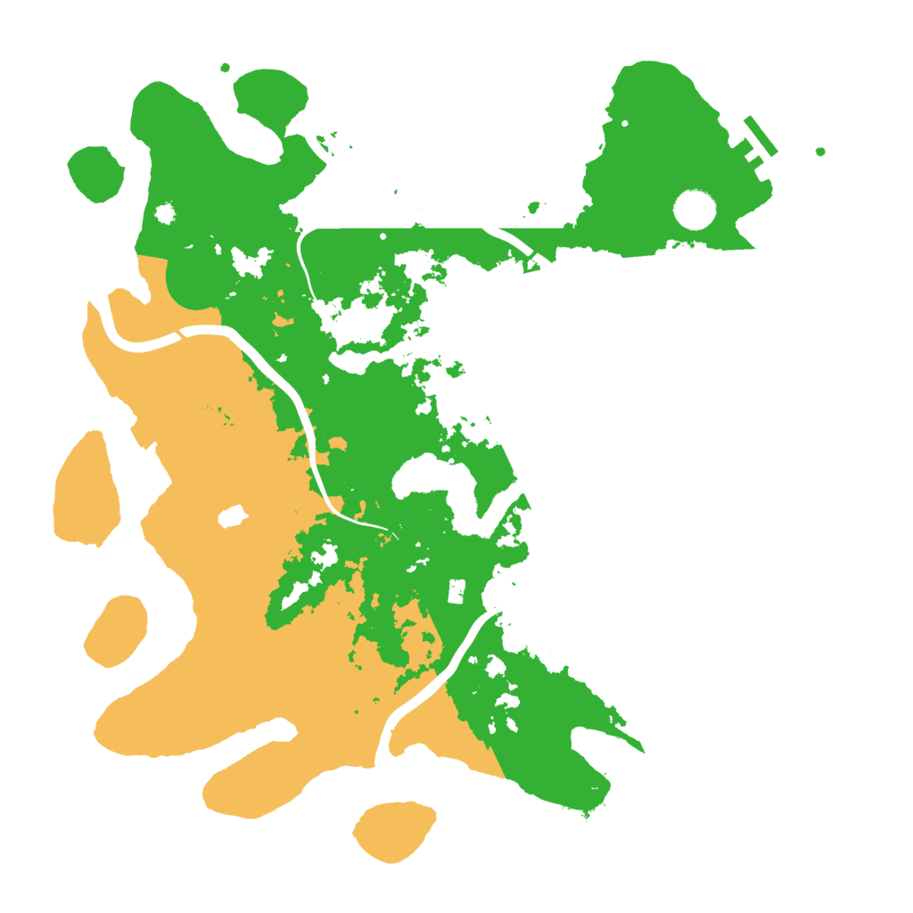 Biome Rust Map: Procedural Map, Size: 4000, Seed: 864806287