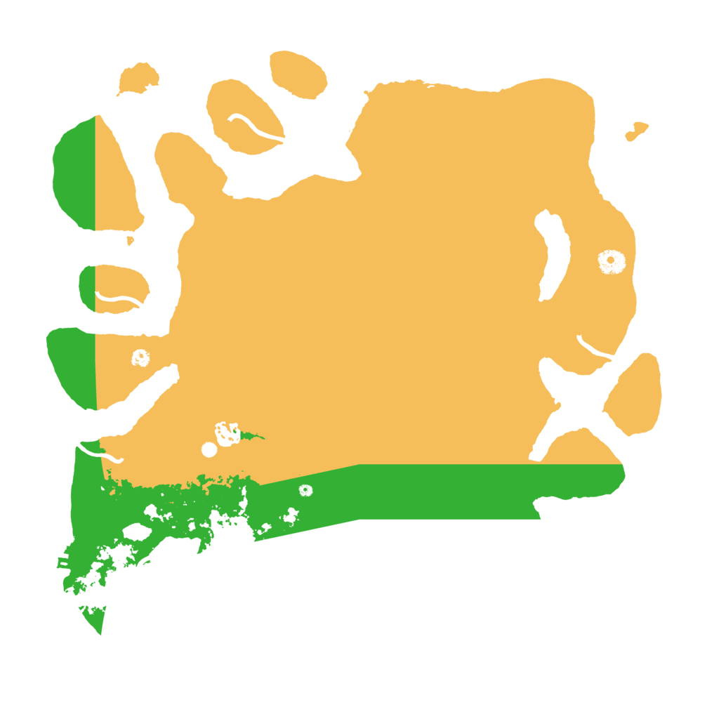 Biome Rust Map: Procedural Map, Size: 4100, Seed: 21399434