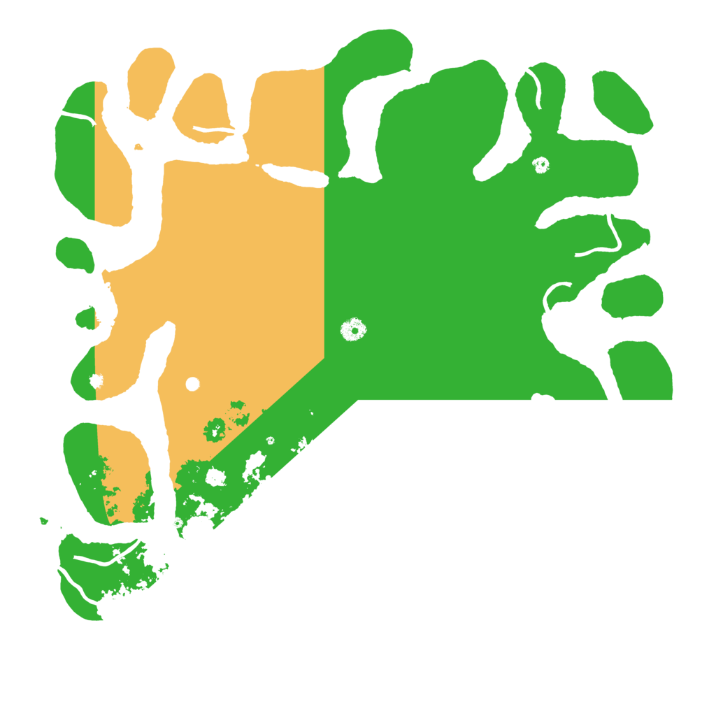 Biome Rust Map: Procedural Map, Size: 4500, Seed: 20211113